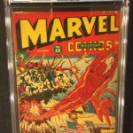 MARVEL MYSTERY COMICS #48 CGC 6.0 Golden Age 1943 SCHOMBURG Cover VISION 10 Cent
