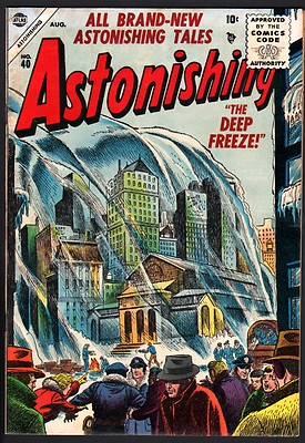 ASTONISHING #40-1955-HIGH GRADE-ATLAS-1955-HORROR/SCI-FI