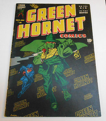 GREEN HORNET COMICS #31 ==> VG/FN HARVEY PUBLICATIONS 1946 GOLDEN AGE