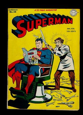 JANUARY – FEBRUARY 1946 SUPERMAN #38 COMIC BOOK NICE!