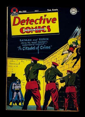 JULY 1947 DETECTIVE COMICS #125 THE BATMAN COMIC BOOK NICE!