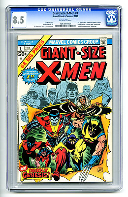 Giant Size X-Men #1 CGC 8.5 1st New X-Men 2nd Full Wolverine Marvel Bronze Age