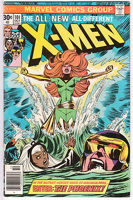 X-MEN #101 1ST PHOENIX VG- KEY ISSUE CLAREMONT/COCKRUM