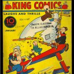 King Comics #10 Scarce Platinum Age Popeye David McKay Comic 1937 VG+