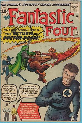 Fantastic Four 10 Jan 1963 G/VG (3.0)
