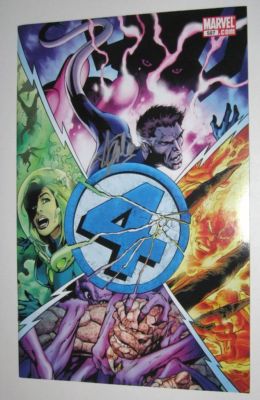 Stan Lee SIGNED Fantastic Four #587 Comic ~ Death of The Human Torch